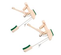 VICASKY 2pcs Upright Piano Hammer Butt Flange Wooden Piano Keyboard Accessories Repair Parts
