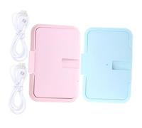 VICASKY 2pcs USB Wipe Warmers for Born Stall Mates Sensitive Portable Wet Tissue Dispensers