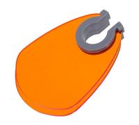 VICASKY 2pcs UV Nail Lamp Shield Fan-shaped Blue Light Blocking Covers Protective Eye Shield for Gel Nail Curing Portable Lightweight Safety Board for Salon and Home Use
