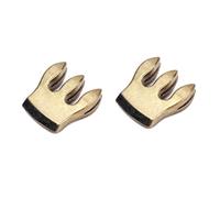 VICASKY 2pcs Violin Accessories Metal Fiddle Mute Violin Mute for Practice Quiet