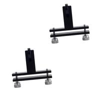 VICASKY 2pcs Violin Bridge Machine Fitting Tool Long for Violin Repair Durable Bridge Feet Device for Luthiers and Beginners