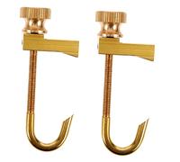 VICASKY 2pcs Violin Crack Repair Clamp Tool Violin Accessories for Professional Luthiers Efficient for Back Panel Cracks Clamp for Instrument Restoration