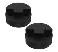 VICASKY 2pcs Violin Mute Black Sound Dampener Silencer for Quiet Practice Violin Practice Mute Reduce Noise for Instrument Training Music Parties Studio Sessions