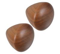 VICASKY 2pcs Walnut Wood Coffee Grinder Handles Replacement for Manual Coffee Bean Mill and Nut Grinder Detachable and Effortless Replacement Parts with 6mm Hole