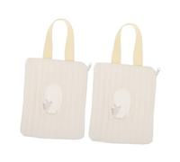 VICASKY 2pcs Wet Wipes Pack Dispenser Refillable Wipe Holder for Diaper Bag Portable Dispenser for Travel Bathroom