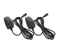 VICASKY 2pcs Wired Smoke Machine Signal Controller 3-pin Fog Machine Remote Replacement for Dj Stage Lighting and Wedding Party Special Effects