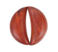 VICASKY 2pcs Wooden Crescent-Shaped Yin and Yang Cups Retro Auspicious Religious Meaning Sacrifice Cups Easy to Carry Premium Wood Material for Home Decoration and Hexagrams