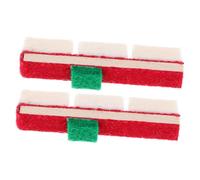 VICASKY 2pcs Wool Felt and Wood Vertical Piano Mutes Set for Upright Piano Maintenance Accessories with Sound Dampening for Music Studio and Tuning Use Random Style