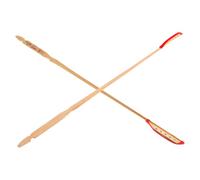 VICASKY 2pcs Yangqin Bamboo Hammers Wooden Dulcimer Practice Sticks Musical Instrument Parts for Yangqin Players and Professional Performance