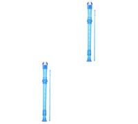 VICASKY 2sets Boy Girl Educational Resin Clarinet Toy Beginner Musical Instrument for Boys and Girls for Music Learning and Fun Activities