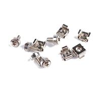 VICASKY 2sets Cage Nut Screw Square Hole Nut and Bolt Metric System for Server Rack Cabinet