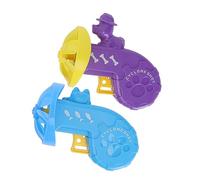 VICASKY 2sets Chase Sports Toys Interactive Cat Fetch Pet Toy Flying Disc Saucer Launchers for Indoor Outdoor Cats