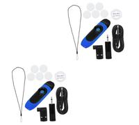 VICASKY 2sets Electric Kazoo Musical Instrument for Boys and Girls Professional Performance Connecting Wire for Guitar Accompaniment and Music Making