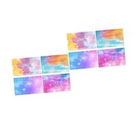 VICASKY 2sets Kalimba Scale Sticker Percussion Beginner Piano Key Stickers Easy Stick Remove 4pcs*2