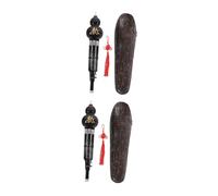VICASKY 2sets Key Hulusi Chinese Cucurbit Flute and Cupronickel Material for Beginner for Boys and Girls Musical Instrument Practice at Home Music Class Random Color