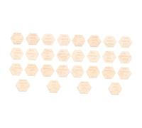 VICASKY 2sets Newborn Milestone Blocks Photo Prop Set Baby Milestone Card Wooden Baby Supplies Pack 14pcs*2