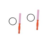 VICASKY 2sets Portable Buddhist Bowl Mallet Stick for Meditation and Yoga Practice Lightweight Sound Bowl Rod for Relaxation and Healing Sessions