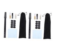 VICASKY 2sets Simple Saxophone for Boys and Girls Flat Alto Saxophone Portable Sax Pocket for Beginners Music Learning