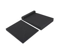 VICASKY 2sets Speaker Isolation Pads Acoustic Monitor Isolation Cushion Black Felt Pads Sound Dampening for Studio Use