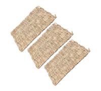 VICASKY 3 Mat Small Cooling Mat for Hamster Chinchilla Bunny Guinea Pig Natural Bedding for Small Animals