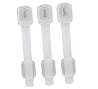 VICASKY 3 Pack Baby Proof Drawer Locks Child Safety Locks Simple to Open for Adults Prevent Boys and Girls from Accidental Swallowing