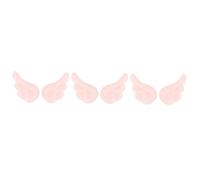 VICASKY 3 Pairs Angel Wings Hairpins Light Pink Hair Clips Party Hair Accessories for Women Comfortable and Stylish