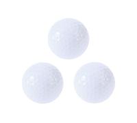 VICASKY 3 Pcs LED Light Up Glow Balls Reusable Night Balls Red Pink Green for Golf Twilight Tournaments and Sensory Play Ultra Bright Luminous Design