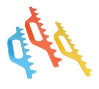 VICASKY 3 Pcs Practical Beekeeping Tool Plastic Rake for Beehive Frames Distance Measurement with Abs Material, Useful for Keeping Hive Frame Spacing in Beekeeping Random Color