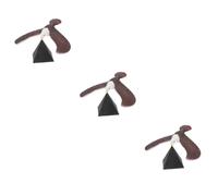 VICASKY 3 Sets Balance Eagle Office Desk Ornament for Home Decoration Vintage Style Balancing Bird Model Educational Tool for Physics Demonstration and Tabletop Display