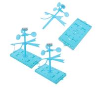 VICASKY 3 Sets DIY Wind Vane Kit for Preschool Stem Science Projects Wind Measurement Tools for Outdoor Weather Experiments and Classroom Physics Education