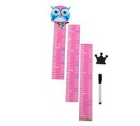 VICASKY 3 Sets Growth Chart Height Wall Sticker for Boys and Girls Home Decor Height Chart Anime Wall Decor