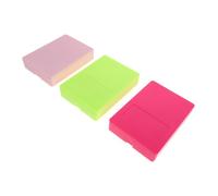 VICASKY 3 Sets Portable Mini Makeup Brushes Set with Hard Case Built In Mirror Multifunctional Foundation Eyeshadow Blush Concealer Brushes for Women Soft Dense Bristles Travel Essential