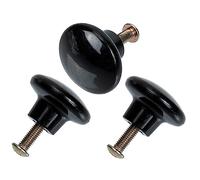 VICASKY 3 Sets Practical Replacement Piano Handles Made of Metal and Plastic, Sturdy Musician Instrument Supplies for Keyboard Accessories and Music Studio Use