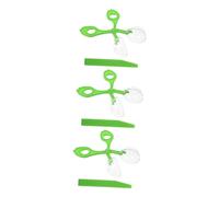 VICASKY 3 Sets Tweezers and Scissor Clamp Exploring Kit for Preschool Outdoor Nature Observation Safe and Sensory Activity Tool
