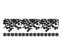 VICASKY 300pcs Acrylic Guitar Fretboard Inlay Dots Multiple for Mandolin and Ukulele Smooth Finish Essential Accessory for Musical Instruments