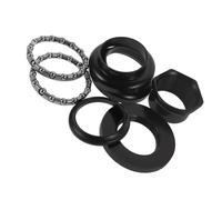 VICASKY 30Mm Tapered Stack Bike Headset Set Metal Bearing Bicycle Front Fork Stem Headset for Mountain and Road Bikes Stable and Sturdy Replacement for Cycling