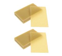 VICASKY 30pcs Beeswax for Candle Crafting Beehives Beehive Wax for Crafts Beeswax Furniture Polishing Natural Wax Foundation for Lubricating Oil Board