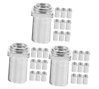VICASKY 30pcs Drum Swivel Nuts for Tom Lug Snare Drum Swivel Nuts Floor Accessories Spare Parts for Supply