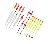 VICASKY 30Pcs Fishing Floats Premium Sea Fishing for Angling Bright and Durable Bite Indicators for Teaching and Various Fishing Depths
