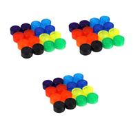 VICASKY 30pcs Footswitch Topper for Guitar Effect Pedal Caps Pedal Cap Slip Protection for Stomp Box and Electric Guitar Accessories Random Color