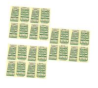 VICASKY 30pcs Guitar Sound Stickers Fretboard Labels for Acoustic Electric Guitars Easy to Apply Remove Learning Aid