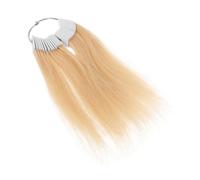 VICASKY 30pcs Hair Testing Strand Hair Sample Bundle for Styling Practice Dyeing Sample