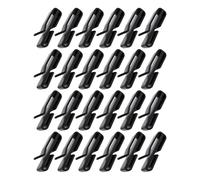 VICASKY 30pcs Heavy Duty Outdoor Webbing Belt Clamp Buckle 48mm Large Strap Clip Replacement for Backpack Helmet Goggle Strap Keeper Slip Fastener Accessory