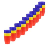 VICASKY 30Pcs Large Trick Cups Set, Lightweight Magician Prop Gimmick Gadget for Party Entertainment and Kits, Sturdy Plastic Cups for Halloween and Stage Shows