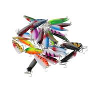 VICASKY 30pcs Metallic Fishing Lures with Multi-color Sequins Iron Plate Treble Hook Baits for Freshwater Bass Realistic Fish Design for Enhanced in Low Light and Challenging Conditions