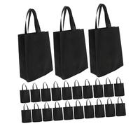 VICASKY 30pcs Non Woven Tote Shopping Bags Reusable Portable Bags for Outdoor Use Lightweight and Grocery Storage Strong and Water Resistant Design