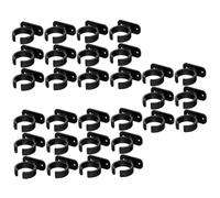 VICASKY 30pcs Plastic Multi-functional Desktop Mic Clamp Small Microphone Fixing Stand Holder for Table Top for Condenser Microphone Stand Use