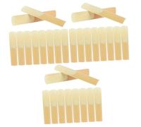 VICASKY 30pcs Saxophone Reeds Strength Traditional Reeds for Beginner Soprano Sax Instrument Accessories Replacement Saxophone Parts