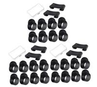 VICASKY 30pcs Steel Tongue Drum Mallet Brackets Finger Picks Scratch-resistant Storage Box for Outdoor Music