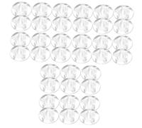 VICASKY 36pcs Footswitch Toppers Guitar Effect Pedal Caps Mushroom Style Protection Caps for Electric Guitar Pedals Accessories